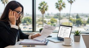 California owner reviewing written notice requirements