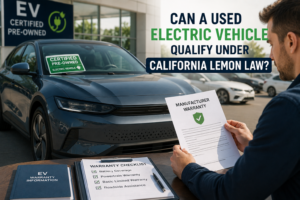 Can a Used Electric Vehicle Qualify Under California Lemon Law?